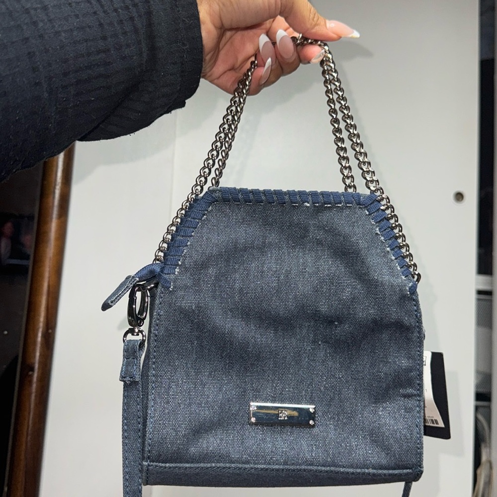 INC Brand Small Denim Handbag